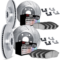DYNAMIC FRICTION HEAVY DUTY (LONG LIFE, TRUCK & TOW) ROTOR & BRAKE PAD KIT TO SUIT FORD Ranger all (1998-2002)