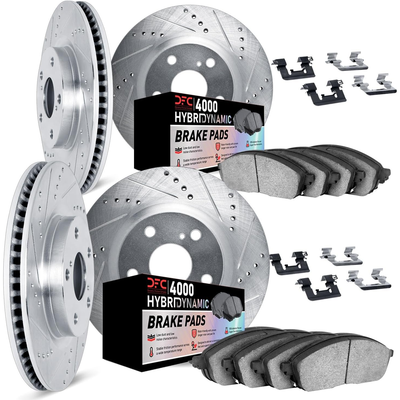 DYNAMIC FRICTION HEAVY DUTY (LONG LIFE, TRUCK & TOW) ROTOR & BRAKE PAD KIT TO SUIT FORD Ranger all (1998-2002)